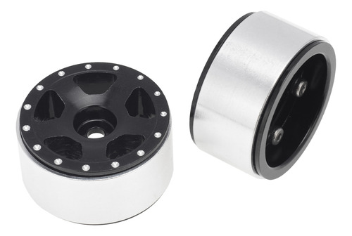 4x Rc Car Rim Parte De 1:24 Para Axial Scx24 90081 Rc Negro