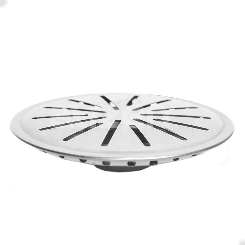 Ralo De Fundo Aço Inox De Piscina Anti Turbilhão Dreno Alvenaria Dispositivo Inox - Alizen