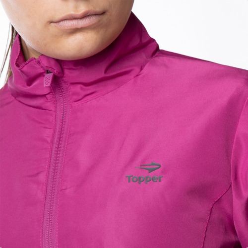 Imagen 4 de 5 de Conjunto Topper Basico New 2 Rompeviento Mujer Training