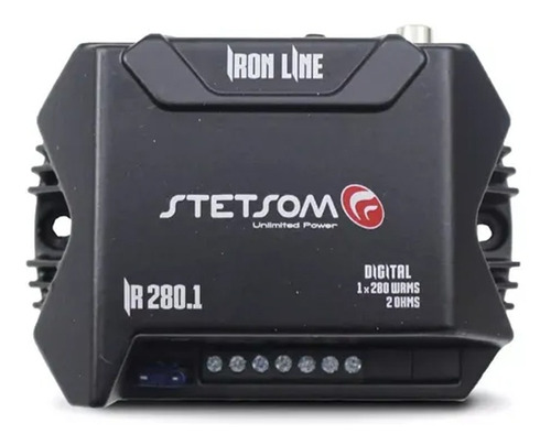  Módulo Amplificador Stetsom Iron Line Ir280.1 280w 1 Canal