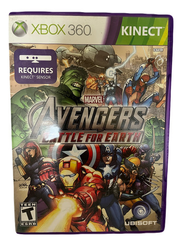 Marvel Avengers Battle For Earth Xbox 360 Kinect (Usado)