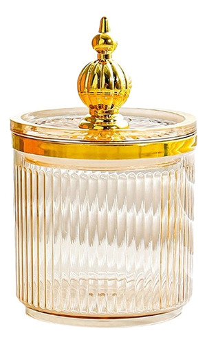2 Cotton Swab Storage Box, Amber Case