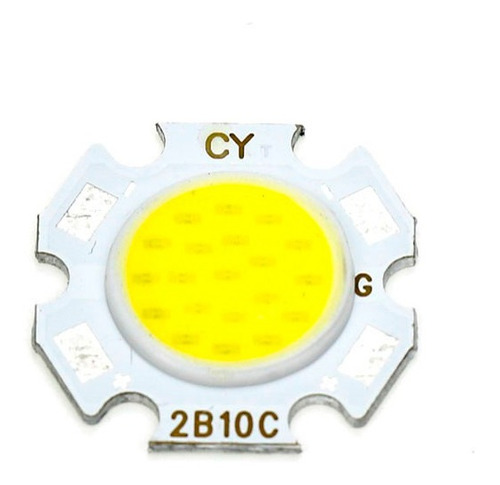 5 Pzs Led 10w Blanco Frío/calido/natural 30-32v 260ma 20mm