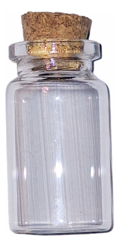 30frasquitos De Cristal Con Tapón De Corcho Agua Lisa