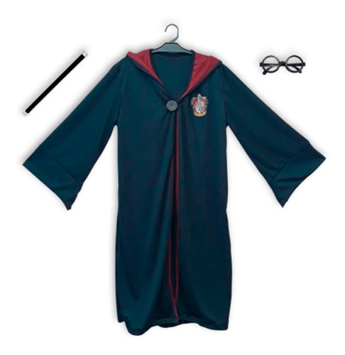 Disfraz Harry Potter Túnica Escudo Gryffindor Lic Oficial