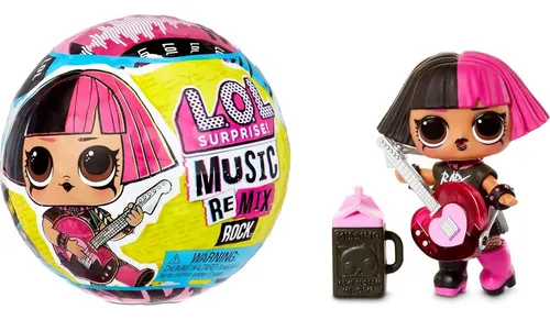 Muñeca Lol Surprise Remix Rock Lil Sisters - 7 Sorpresas