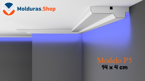 Molduras Unicel Led Decorativas Interiores 18 Piezas 