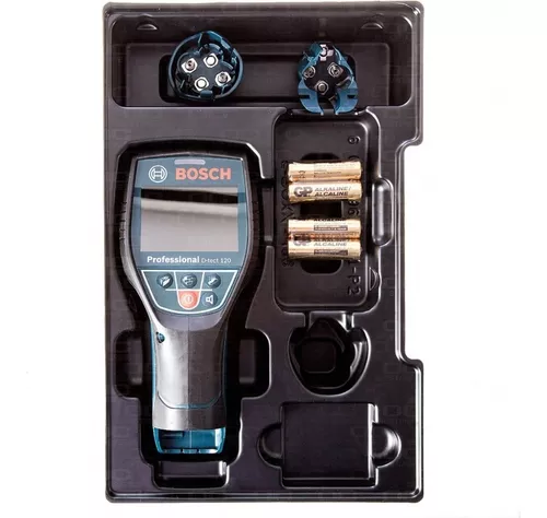 Detector Bosch Dtect D Tect 120 Scanner Pared Detecta Caños Pvc Con Agua  Metales Electricidad Madera Profundidad 12cm
