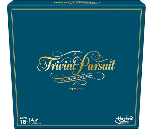 Jogo Trivial Pursuit Da Hasbro Gaming Edicao Classica