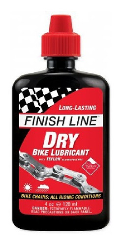 Lubricante Seco P/cadena Finish Line Bicicleta 4oz/120ml