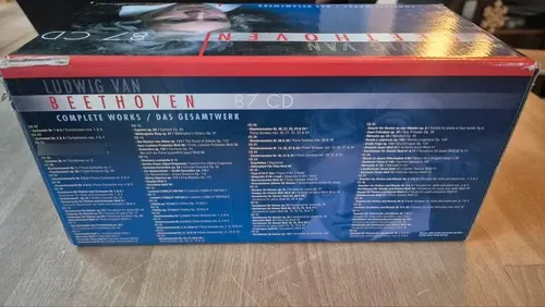 Box Cd Beethoven Edição Obra Completa 87 Cds (bach,mozart