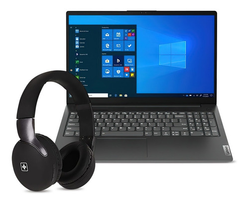 Imagen 1 de 8 de Laptop Lenovo V15 G2 Amd Ryzen 5-5500u 8gb 512gb + Regalo