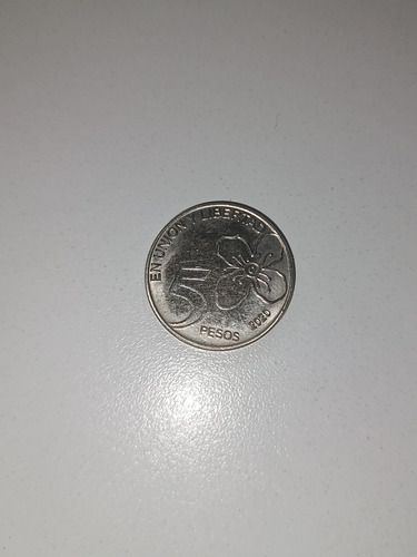 Moneda Numismática De 5 Pesos 