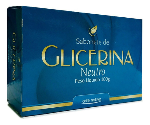 20x Sabonete Neutro De Glicerina Para Limpeza Do Rosto 100g