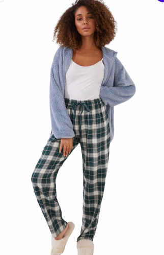 Pantalon Pijama Algodon Cuadros Ws
