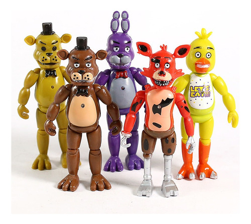 Cinco Noches En Freddy's Pvc Fnaf Figuras De Acción Juguetes