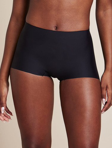 Calcinha Boxer Invisível Preto