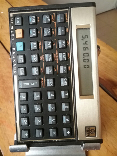 Calculadora Hp 12c Financiera Original Usada Buen Estado