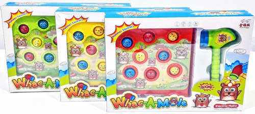 Juego Nene/a Golpea Al Topo Martillo Sonido Juguetes Pacho's