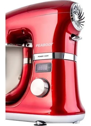 Batidora Planetaria Peabody Pe-bm120r 5.5 Lts 1200w 9 Vel