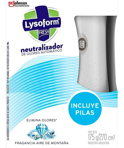 Aparato Lysoform + Repuesto 270ml