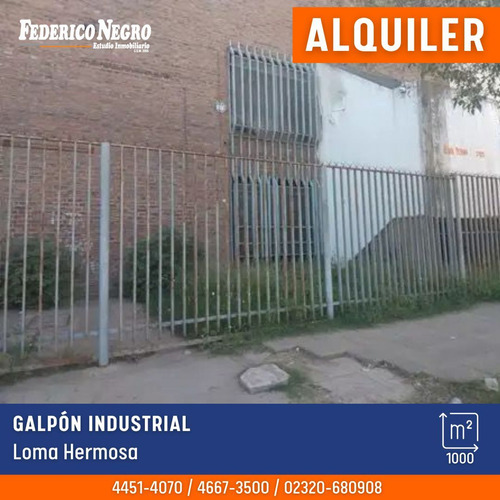 Galpon En Alquiler En Loma Hermosa