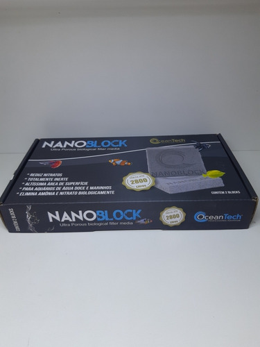 Nanoblock Oceantech Trata Até 2800l C/ 2unidades
