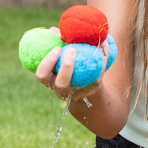 15 Unidades De Bolas De Água Reutilizáveis, Bolas De Água, B