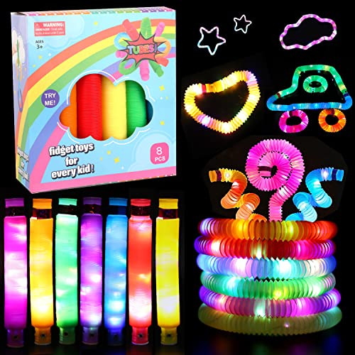 Light Up Pop Tubes - 8 Pk, Glow Touchofwonder_111123310000ve