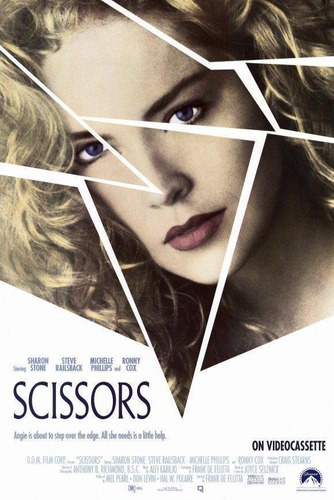 Intima Obsesion Vhs Sharon Stone Scissors 1991 Vhs Sin Caja