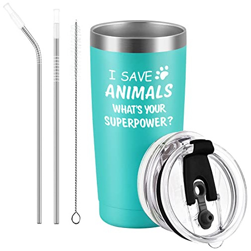 Salvo Animales, ¿cuál Es Tu Superpoder? Taza De Viaje...