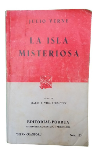 Libro La Isla Misteriosa Julio Verne Ilustrado B/n Porrúa