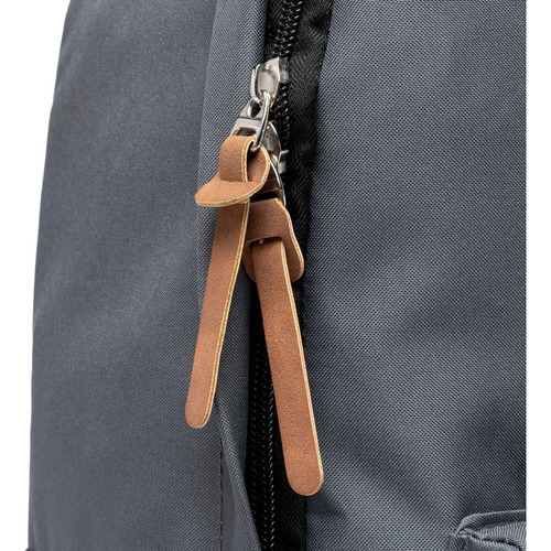 Mochila Polo One Urbana Moda Casual Reforçada Cor Cinza Desenho Do Tecido Lisa