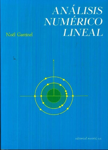 Libro Análisis Numérico Lineal De Noël Gastinel