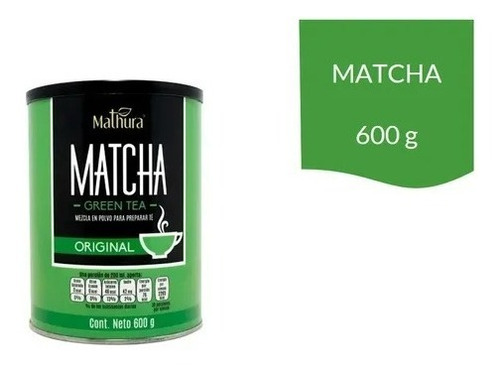 Te Matcha Mathura 600g  Mezcla En Polvo