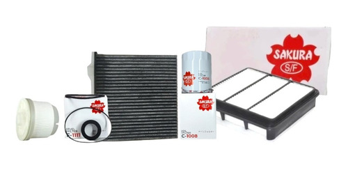 Kit Filtros Mitsubishi L200 Diesel 2.5 12-19 4pz Aire Cab Ac