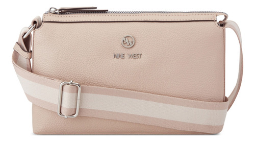 Bolsa Cross Body Para Mujer Nine West Rosa Claro Nyp529669