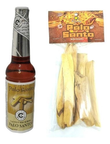 Água Florida Colônia Peruana Palo Santo 70ml+ Palo Santo 50g