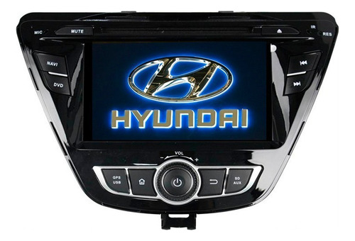 Hyundai Elantra 2015-2016 Dvd Gps Radio Touch Hd Bluetooth