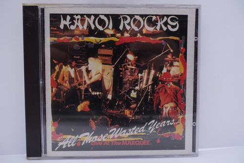 Cd Hanoi Rocks  All Those Wasted Years  1983 (ed. Jap)