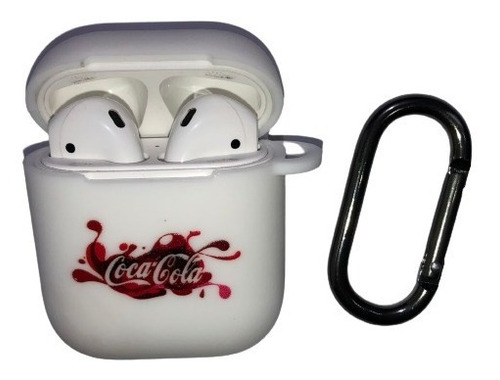 Funda Para AirPods Coca Cola Protector Audífonos