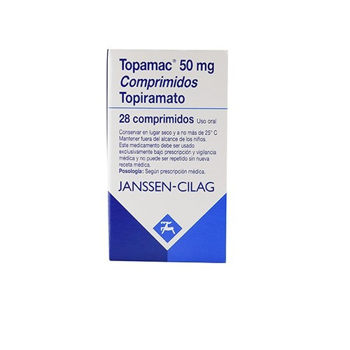 Topamac  50  Mg  X 28 Comprimidos