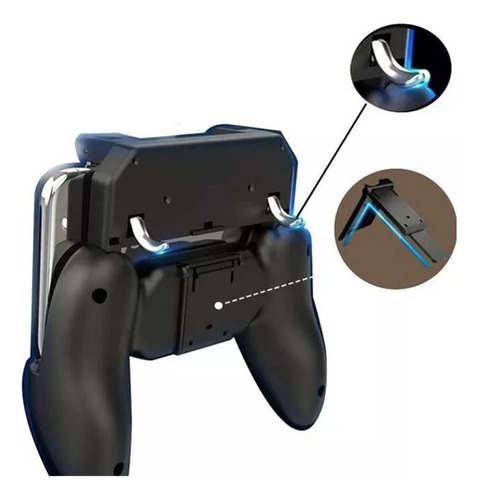 Suporte Controles Joysticks Para Jogar Celular Free Fire