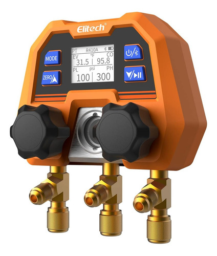 Manifold Gauge Manometro Digital Aplicación Gas Refrigerante