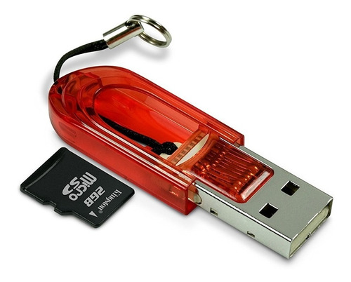 Lector De Memoria Micro Sd A Usb 2.0 Microsd Ideal Llavero ®