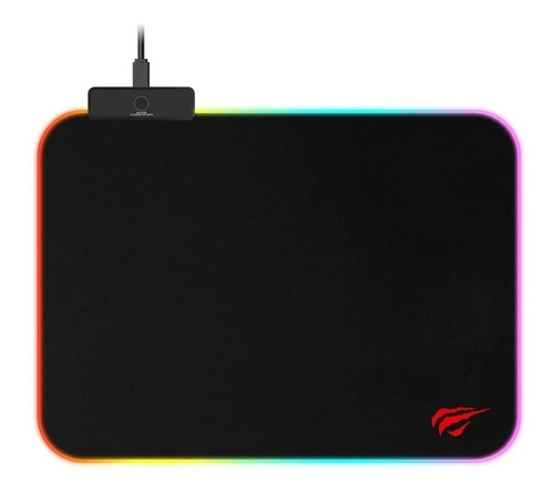 Imagen 1 de 4 de Mouse Pad gamer Havit HV-MP901 de caucho y plástico 260mm x 360mm x 3mm negro
