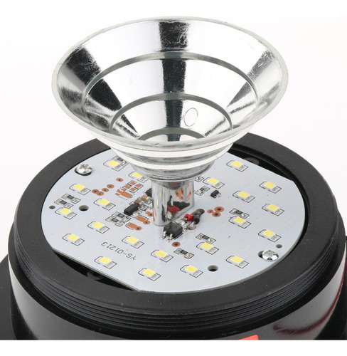 2x 5 Led 12v De Emergência Luz Estroboscópica Para Carro