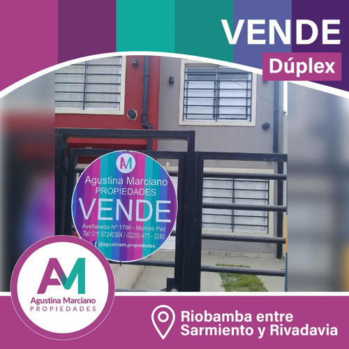 Imagen 2 de 13 de Dúplex En Venta En Marcos Paz!