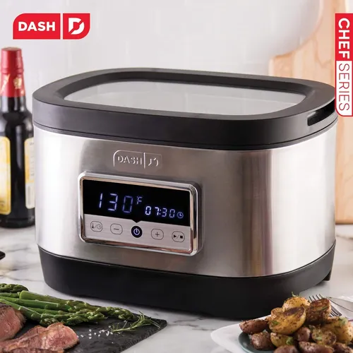 Dash Chef Series Sous Vide - Hervidor De Alimentos De Acero.