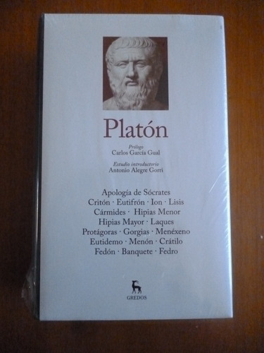 Platon - Obras - Dialogos - Gredos - Tapa Dura - Palermo